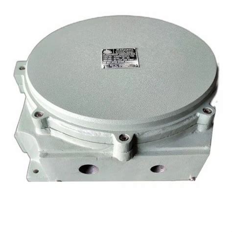 Round Aluminium Die Cast Flameproof Multipurpose Junction Box 4 Way