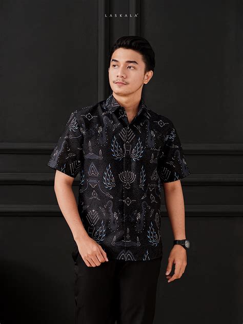 Jual Laskala Premium Batik Pedro Slimfit Lengan Pendek Shopee