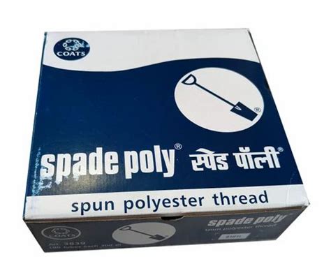 Spade Poly Spun Polyester Sewing Thread Packaging Type Box At Rs 450