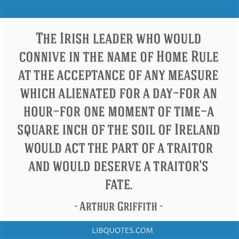 The Irish leader who would connive in the name of Home Rule ...