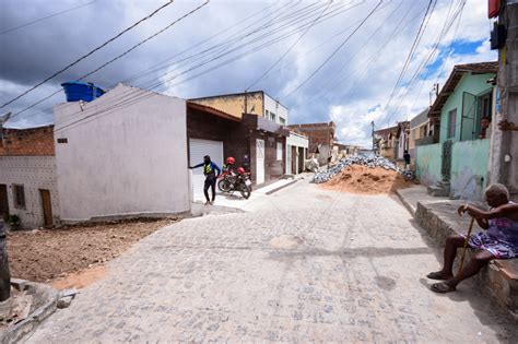 Os Avan Os Continuam E Mais Quatro Ruas S O Pavimentadas No Bairro Novo