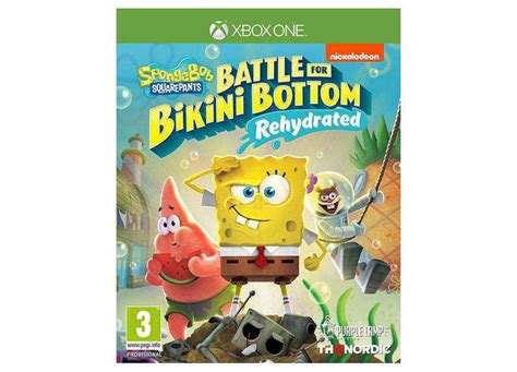 SpongeBob SquarePants Battle For Bikini Bottom Rehydrated XONE VideoGames U