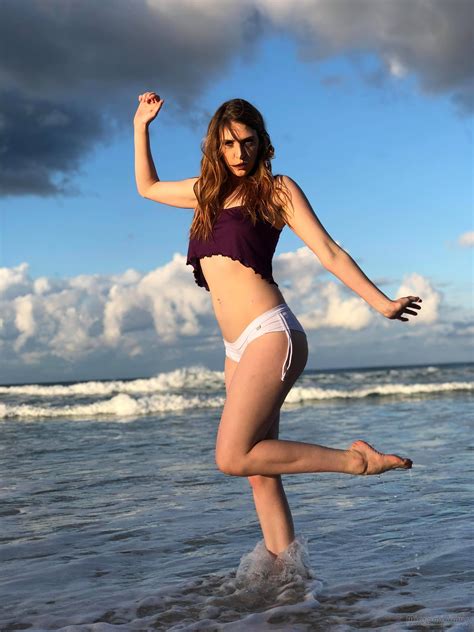 Bikini Model Katey Ai Enhanced Natural On The Beach Topaz Sharpen Faceai Porn Pic