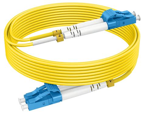 Rambocables 2m 6ft Os2 Lc Lc Fiber Patch Cables Single Mode Options 0 2m~122m Lc To Lc Fiber