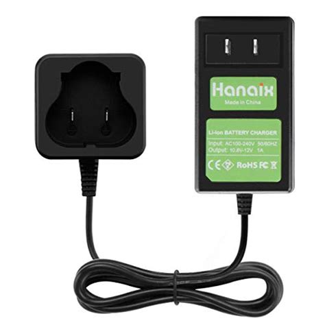 Hanaix Chargeur De Batterie Au Lithium 12 V Compatible Avec Black