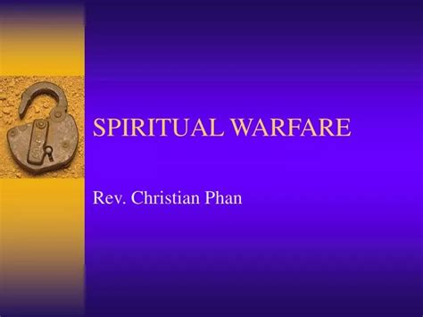 Ppt Spiritual Warfare Powerpoint Presentation Free Download Id 4029298