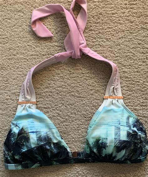 Ted Baker Of London Tropical Themed Bikini Size 4 US Gem