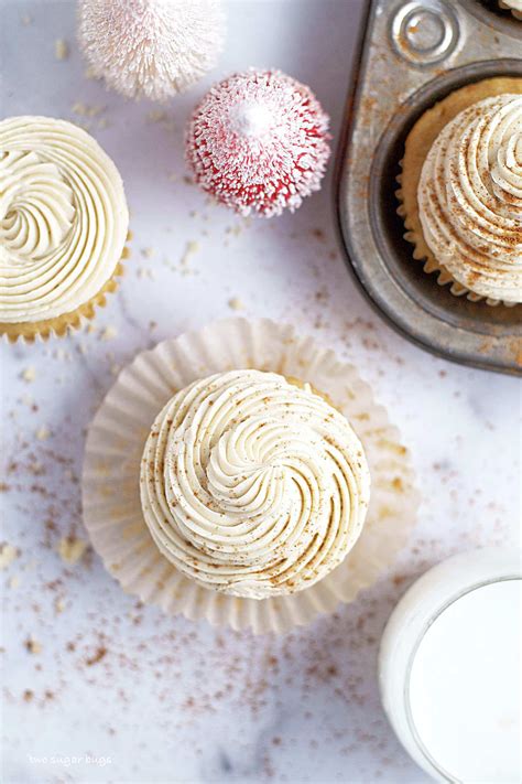 Brown Sugar Cupcakes With Brown Sugar Frosting Two Sugar Bugs