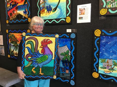 Local Artist Pam Hobbs Art On Duval Key West