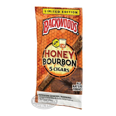 Backwoods Honey Bourbon Cigarillo Natural 2 Fer Thompson Cigar