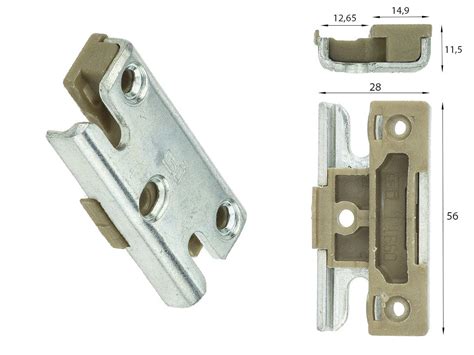 SIEGENIA Zaczep antywyważeniowy do PCV 9mm A1660 VEKA SOFTLINE BM