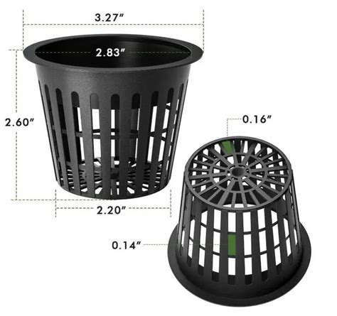 Pack Diameter Mm Xgarden Economy Net Pots Perfect Fit For