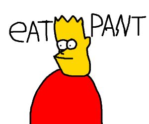 EAT MY SHORTS (bart Simpson) - Drawception