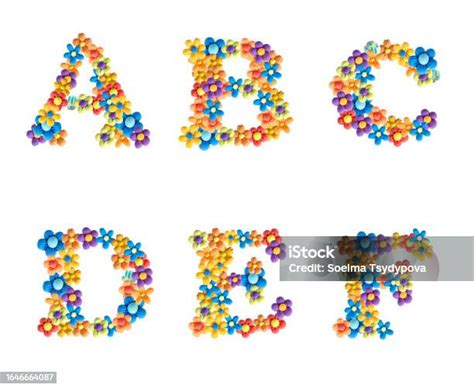 3d Alphabet Handmade Plasticine Letters Unique Design Of Letters For ...