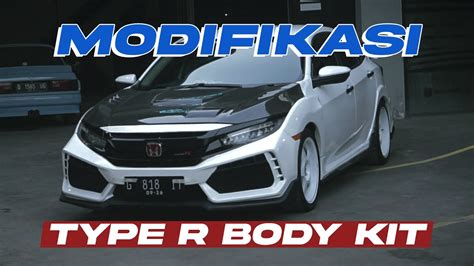 MODIFIKASI HONDA CIVIC TURBO TYPE R BODYKIT YouTube