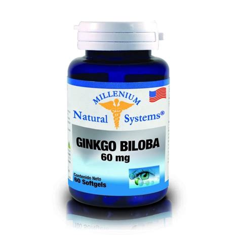 Ginkgo Biloba 60 Mg X 60 S G System Leven