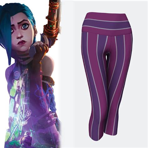 Jinx Leggings Arcane Cosplay Arcane Jinx League Of Legends Cosplay