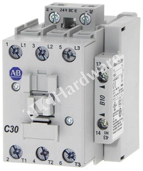 PLC Hardware Allen Bradley 100 C30EJ10 MCS C Contactor IEC 3 P 30A