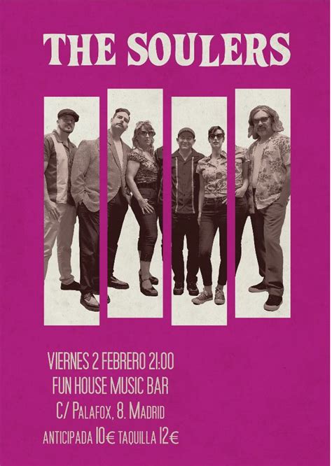 THE SOULERS Inician Su Gira 2024 En La Sala Fun House De Madrid El