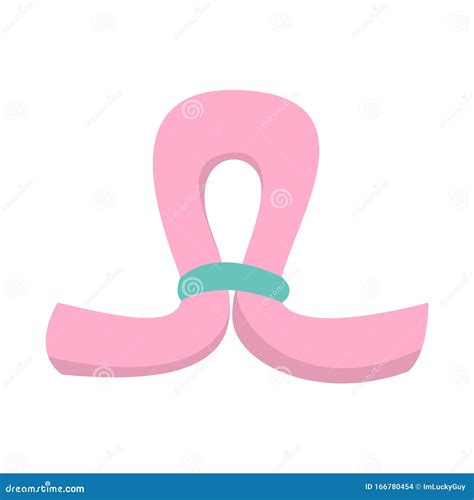 Tubal Ligation Isolated. Medical Procedure, Sterilization Stock