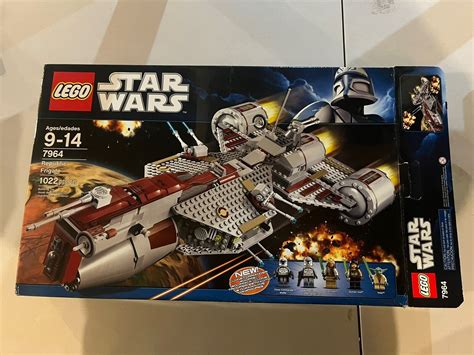 Complete Lego Star Wars Republic Frigate W Org Pking Manual