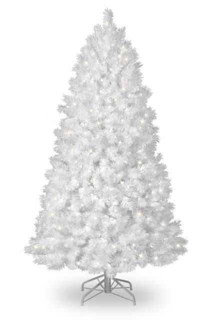 White Christmas Trees