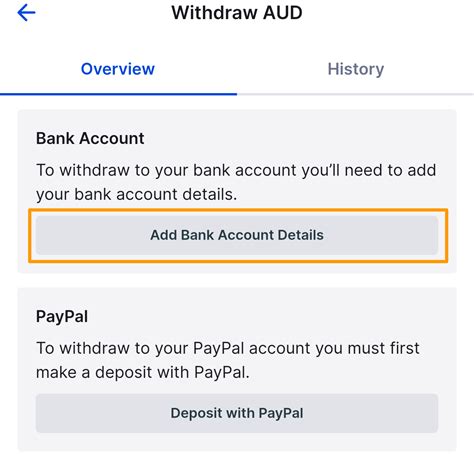 Coinspot Mobile App How To Add Bank Details Coinspot