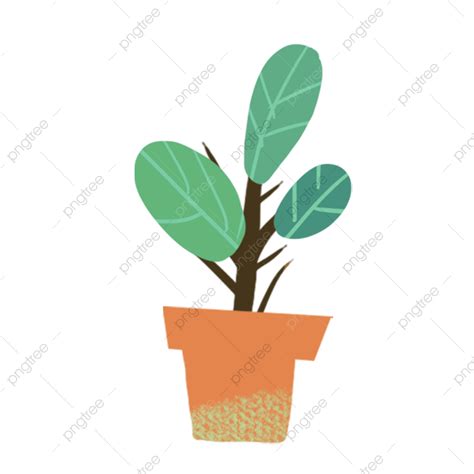 Plant Pots Hd Transparent Potted Plants Green Plants Plant Pot