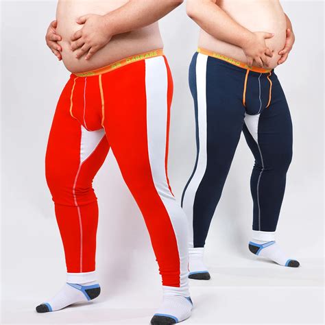 Ropa interior térmica Gay para Hombre Calzoncillos largos cálidos de invierno con pata de oso