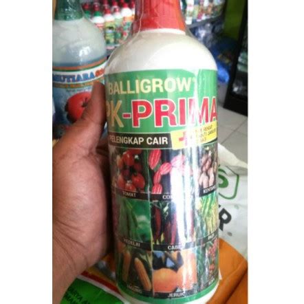 Jual Pupuk Npk Cair Baligrow Plus Perekat Anti Jamur Dan Ga Liter