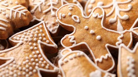 Las Galletas Para Navidad De Jengibre Y Canela