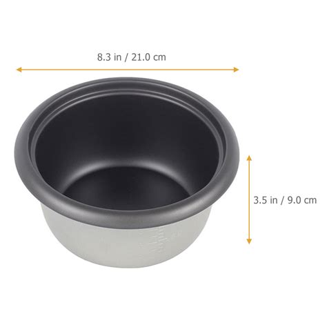 NUOLUX Rice Cooker Inner Pot Inner Cooking Pot Universal Inner Pot Non ...