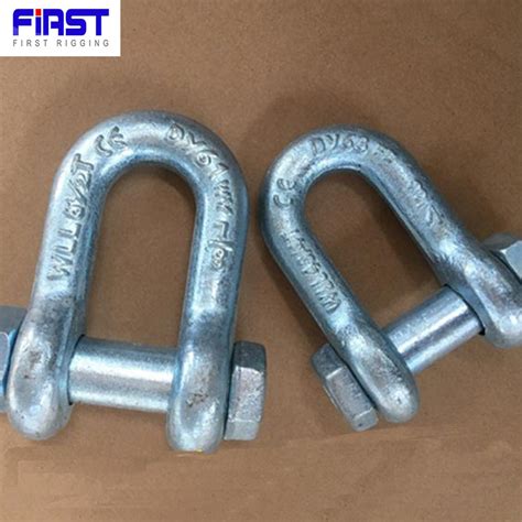 Heavy Duty G Forged Marine Screw Pins Anchor Safety D Shackle