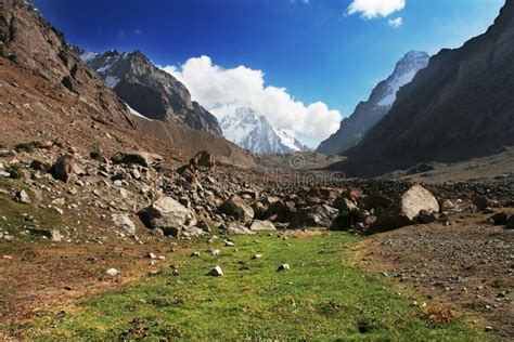 High mountain stock image. Image of trekking, pamir, mountain - 6601277