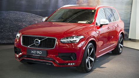 015 2015 Volvo Xc90 R Line Red Rot Auto Messe Salzburg Autofilou