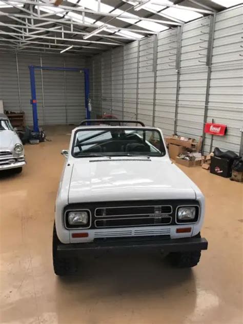 International Scout Ii Comes With Tops A Bikini And Full Soft Top For Sale