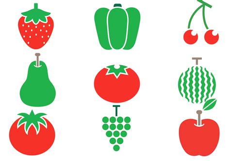 Summer Fruit And Vegetable Brush Pack Free Photoshop Brushes At