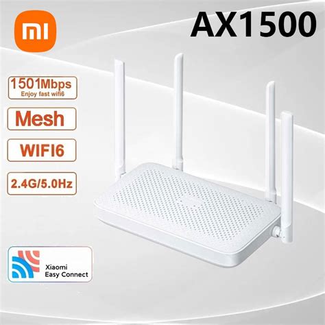 Xiaomi Router AX1500 2 4 5GHz WiFi6 1500Mbps Dual Band Router Gigabit