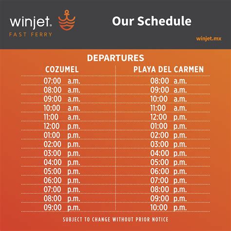 Introducir 37 Imagen Horarios Del Ferry Para Cozumel Abzlocal Mx