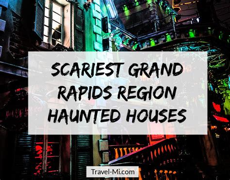 Scariest Haunted Houses Grand Rapids 2024 This Halloween + Corn Maze