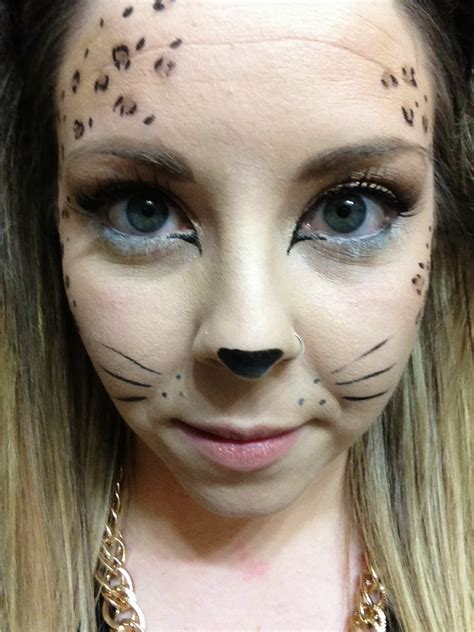 Ashley Sue Makeup.: Halloween Cheetah Makeup!