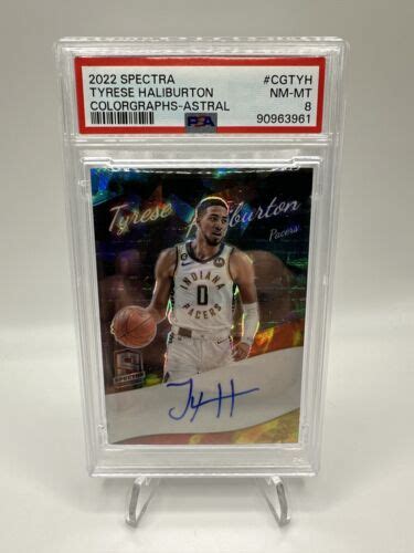 2022 Panini Spectra Tyrese Haliburton Colorgraphs Auto SSP 49 Astral