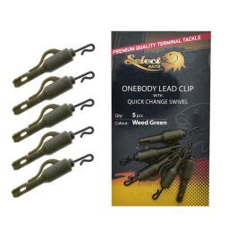 Clipsuri Plumb Pierdut Select Baits OneBody Lead Clip With Quick Change