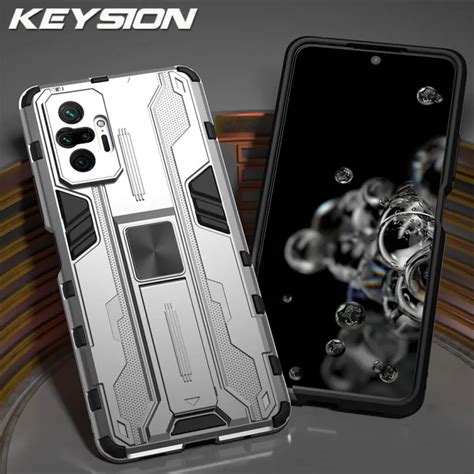 KEYSION Shockproof Armor Case For Redmi Note 10 Pro 10 5G 9 Pro K40