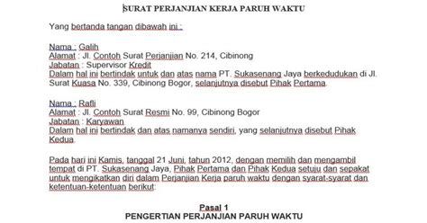 4 Jenis Kontrak Kerja Karyawan Yang Wajib Kamu Pahami