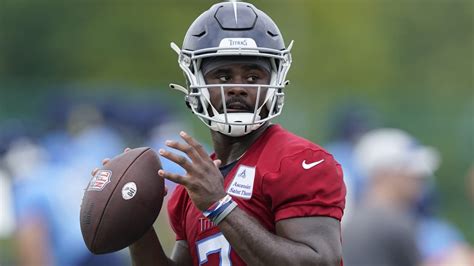 Training Camp Buzz Titans Rookie QB Malik Willis Showing Progression