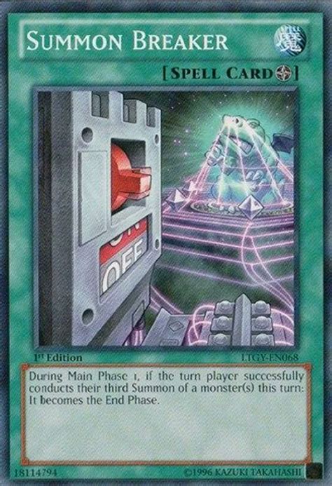 Yu Gi Oh Anonymous Posts On Twitter I Feel Like Summon Breaker Could