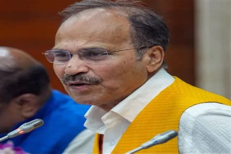 Adhir Ranjan Chowdhury Steps Down As Bengal Congress Chief