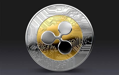 Plata oro moneda moneda ondulación xrp ripl para sección de alta