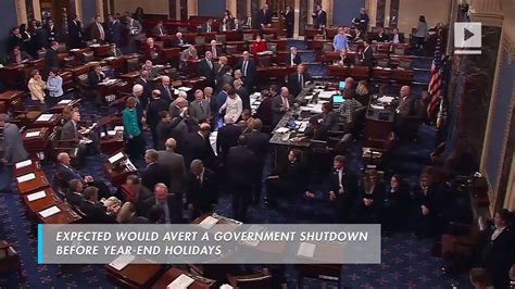 Us House Averts Government Shutdown Passes 2016 Spending Bill Video